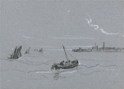 Peter DeWint - Sea Study - Google Art Project