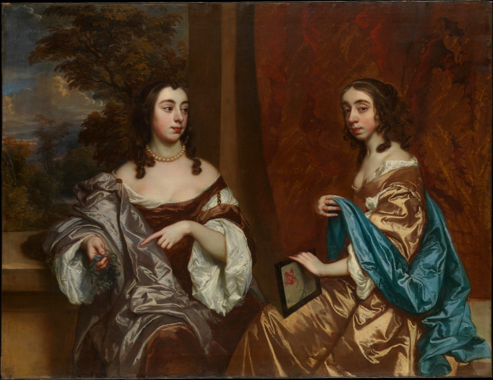Peter Lely portrait of Mary and Elizabeth Capel