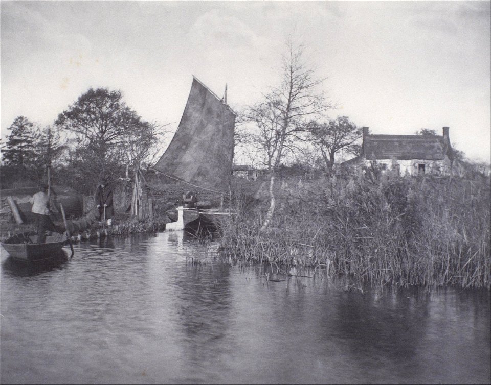 Peter Henry Emerson - A Broadman's Cottage - Google Art Project