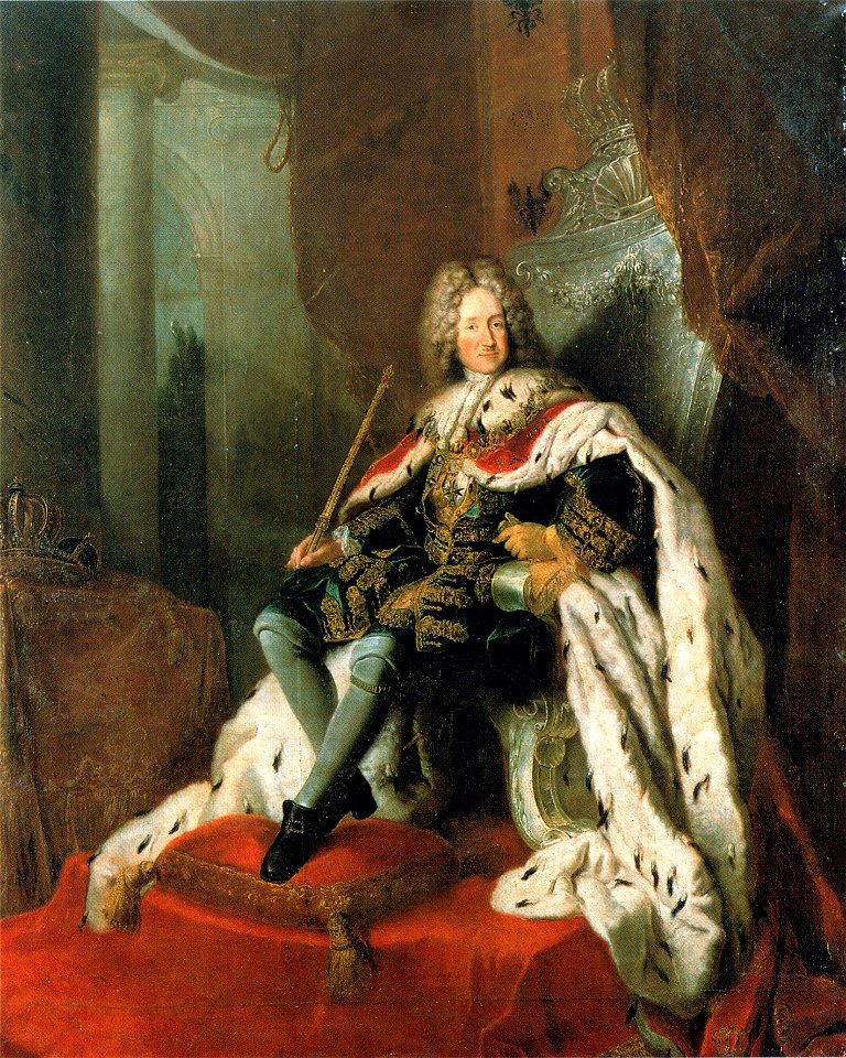 Antoine Pesne; Frederik I von Preußen