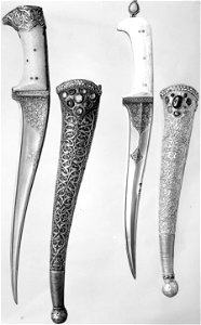 Pesh-kabz daggers - Livrustkammaren - 59955