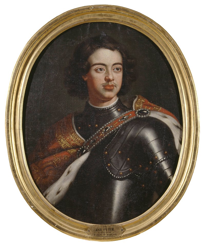 Peter I, 1672-1725, kejsare av Ryssland - Nationalmuseum - 39526