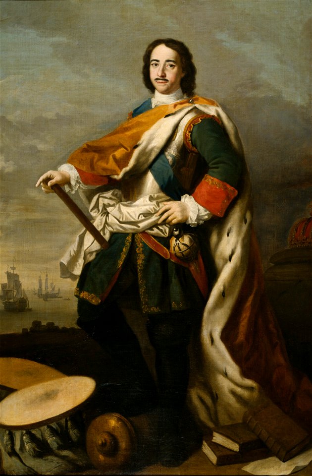 Peter I, 1672-1725, kejsare av Ryssland (Jacopo Amigoni) - Nationalmuseum - 35093