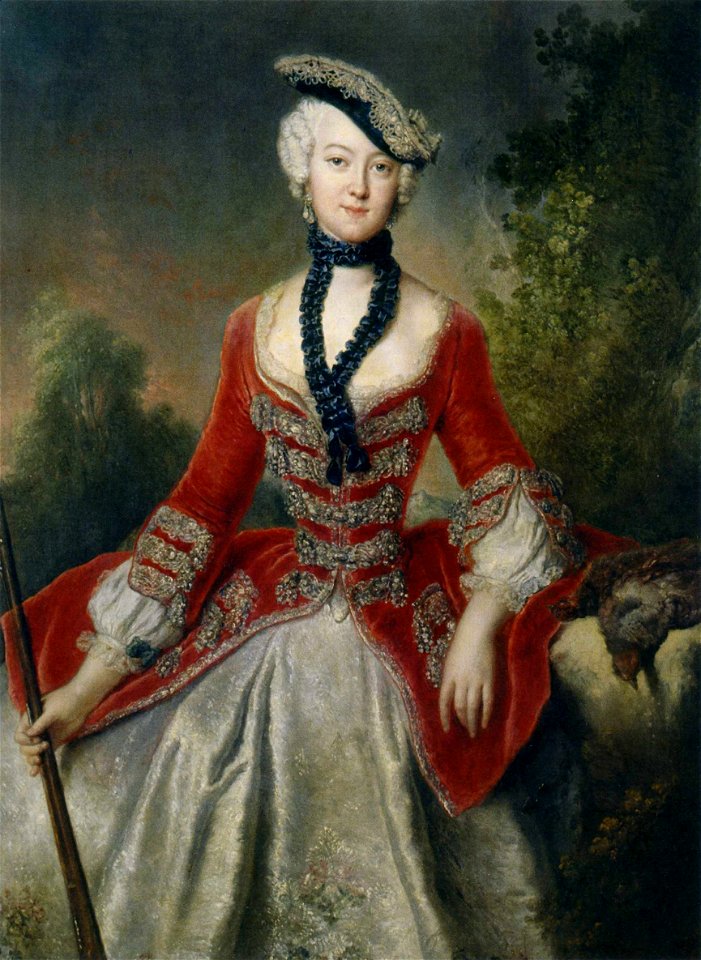 Gräfin Sophie Marie von Voß (Pesne)