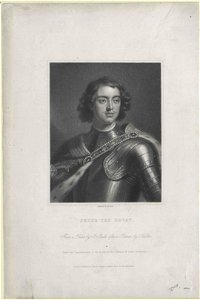 Peter I after Kneller (engraving) 02