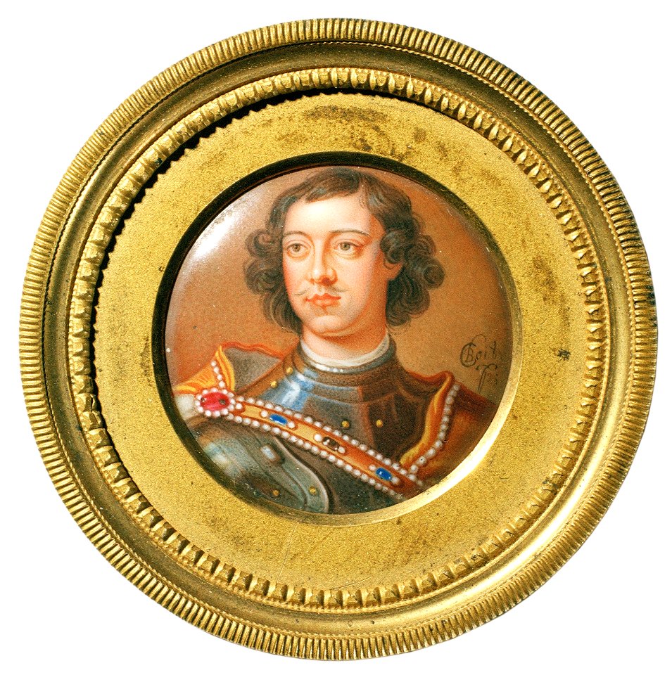 Peter I den store (1672-1725), tsar av Ryssland (Charles Boit) - Nationalmuseum - 24338