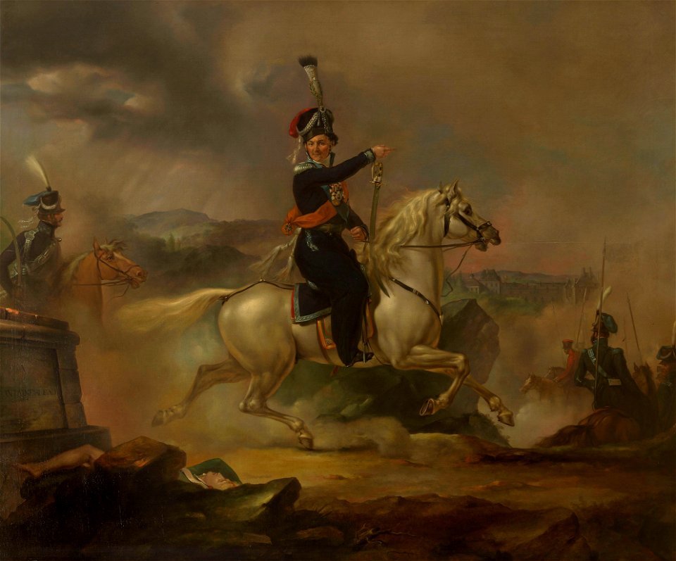 Peter Edward Stroehling (1768-c. 1826) - Matvei Ivanovich, Count Platov, Ataman of the Cossacks (1753-1818) - RCIN 407492 - Royal Collection