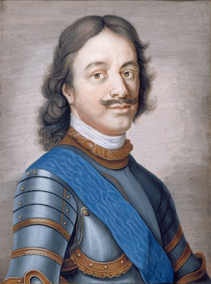 Peter I by anonymous (late 18 c, Hillwood museum)