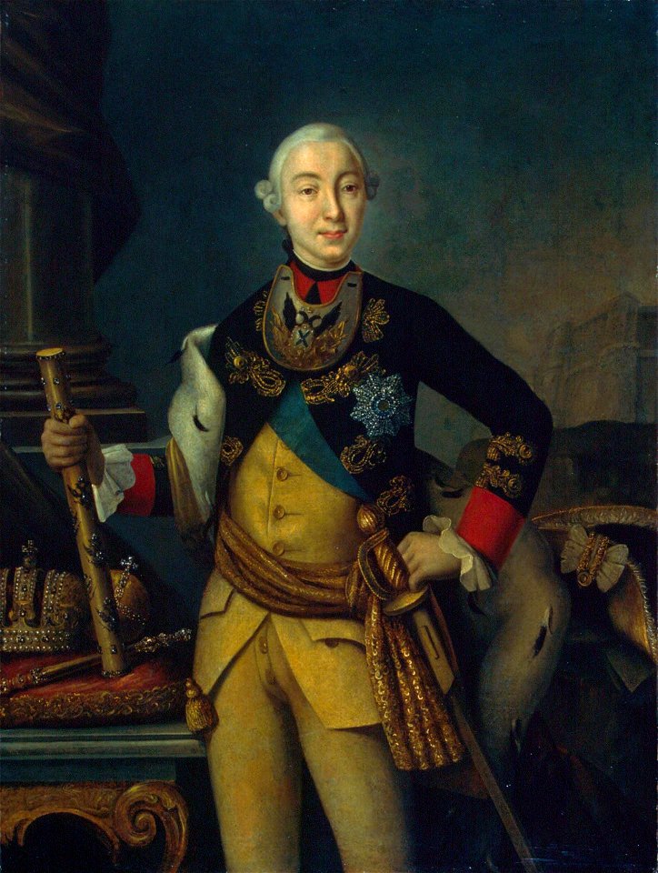 Peter III by anonymous (1762, Hermitage)