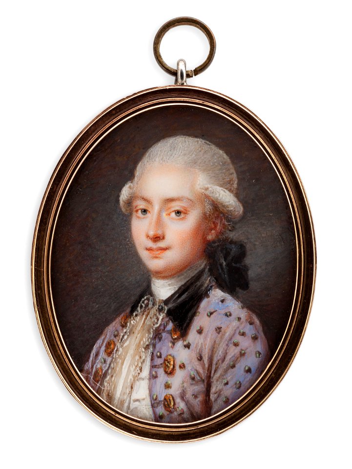 Peter Adolf Hall - Portrait of a young man - S 396 - Finnish National Gallery