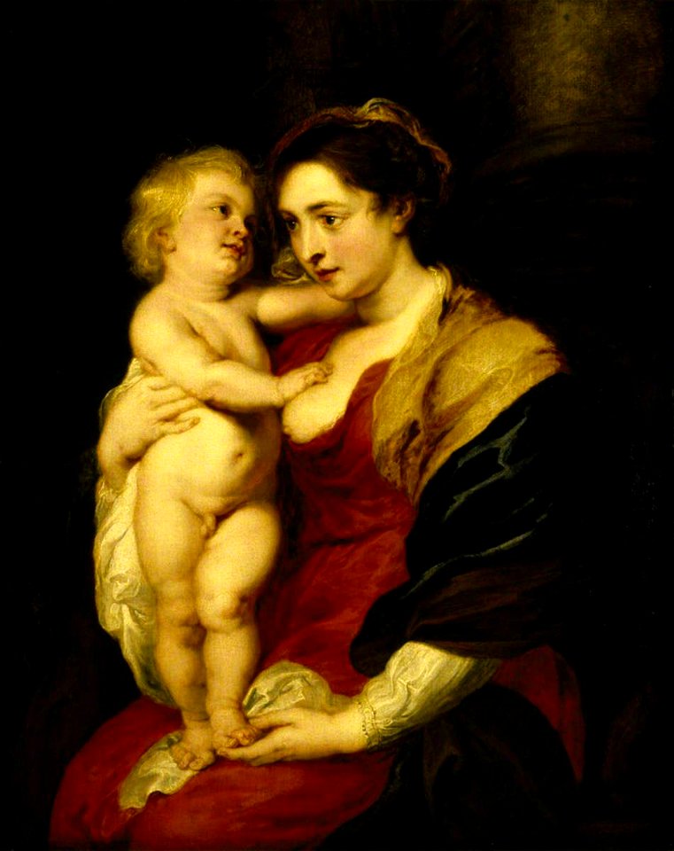 Peter Paul Rubens (1577-1640) (studio of) - The Madonna and Child - 1535114 - National Trust