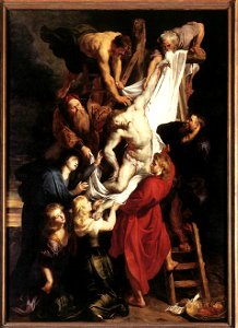 Peter Paul Rubens - Descent from the Cross (centre panel) - WGA20213. Free illustration for personal and commercial use.