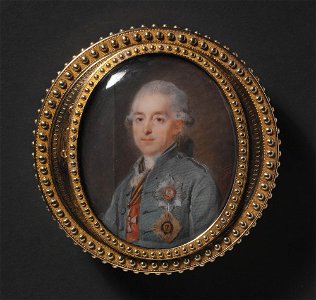 Peter Adolf Hall - Okänd tysk dignitär (prins Kurakin^) - NMB 612 - Nationalmuseum