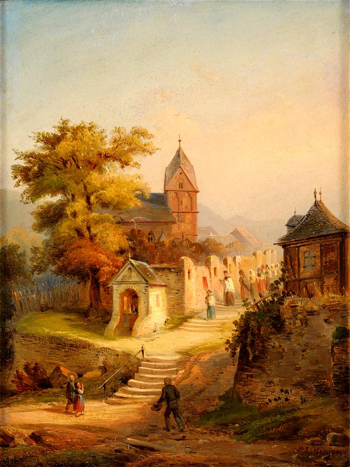 Peter Josef Minjon Sonntags auf dem Lande
