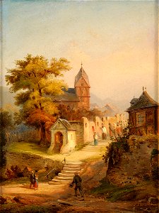 Peter Josef Minjon Sonntags auf dem Lande