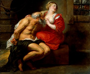 Peter Paul Rubens - Cimon and Pero (Roman Charity) - WGA20420. Free illustration for personal and commercial use.
