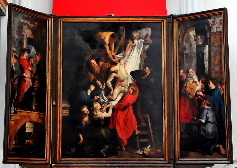 Peter Paul Rubens (1570-1641) - De kruisafneming (1611-1614) - Tentoonstelling kathedraal Antwerpen 12-07-2010 15-05-30