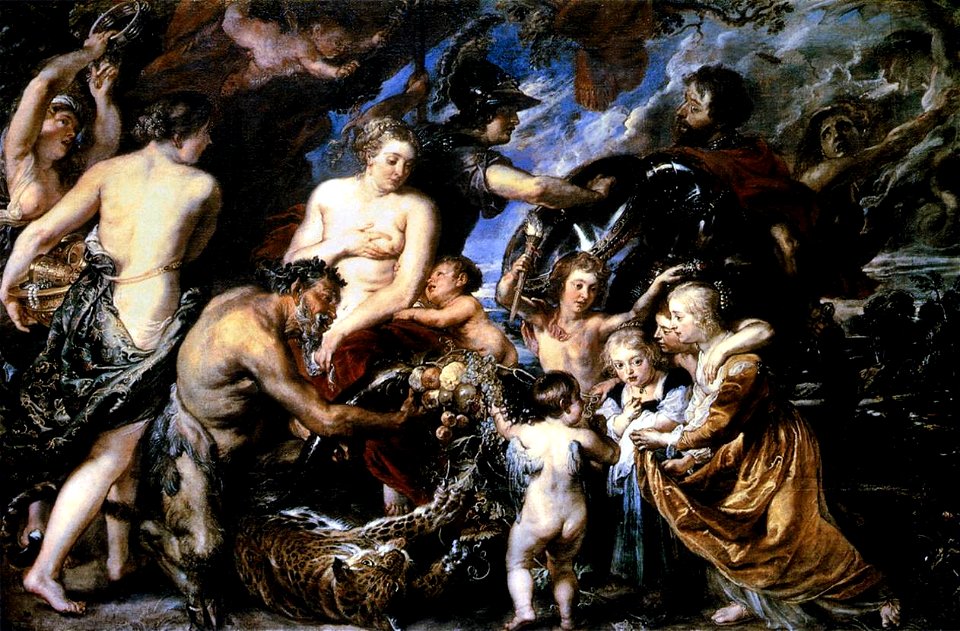 Peter Paul Rubens - Allegory on the Blessings of Peace - WGA20333