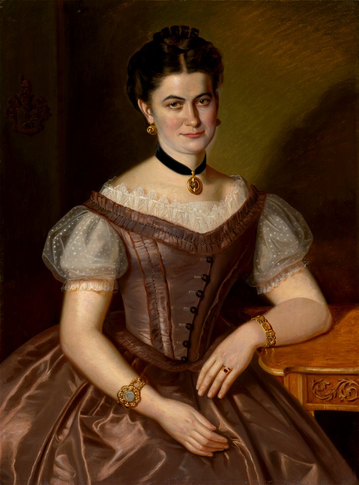 Peter Michal Bohúň - Pavlína Mešková, rod. Jesenská - O 5297 - Slovak National Gallery