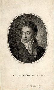 Peter Krafft Porträt Joseph Freyherr von Hormayr c1820 ubs G 1388 I