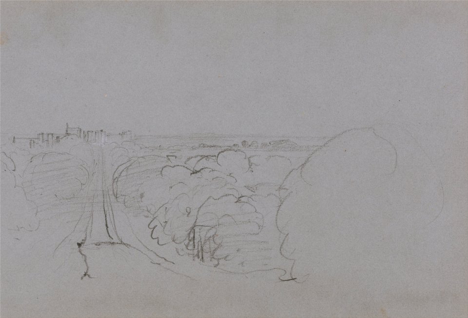 Peter DeWint - The Long Walk, Windsor - Google Art Project (2450340)