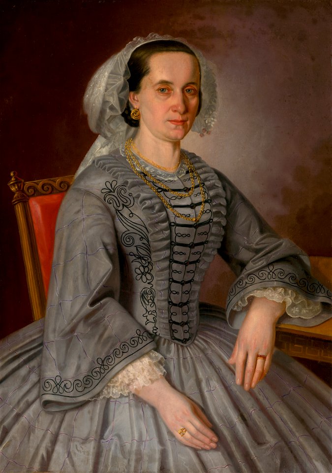 Peter Michal Bohúň - Antónia Kleinová, rod. Krmanová - O 5300 - Slovak National Gallery