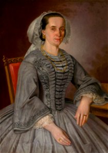 Peter Michal Bohúň - Antónia Kleinová, rod. Krmanová - O 5300 - Slovak National Gallery