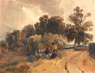 Peter DeWint - By the Wayside - Google Art Project