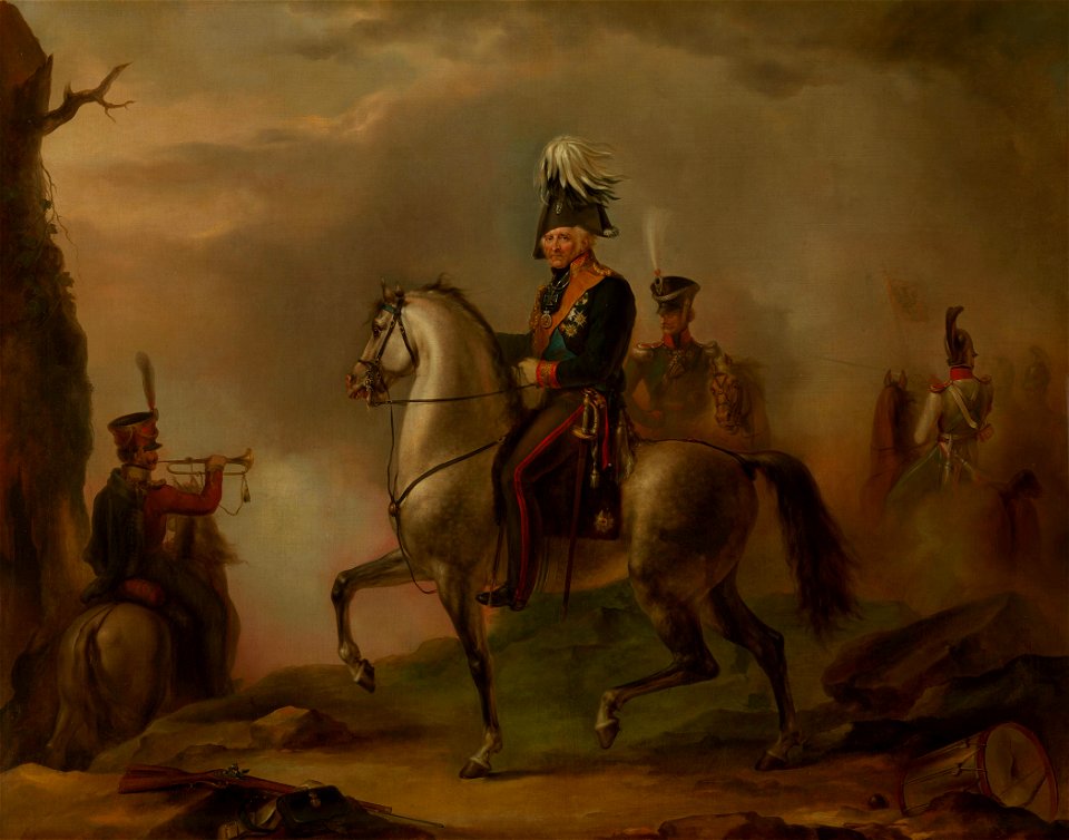 Peter Edward Stroehling (1768-c. 1826) - Marshal Prince von Blucher - RCIN 407491 - Royal Collection