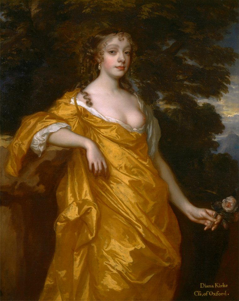 Peter Lely - Diana Kirke, later Countess of Oxford - Google Art Project