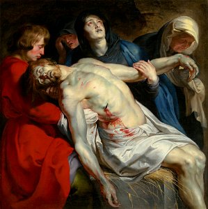 Peter Paul Rubens (Flemish - The Entombment - Google Art Project. Free illustration for personal and commercial use.