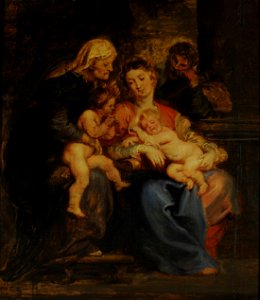 Peter Paul Rubens - La Sagrada familia con Santa Isabel y San Juan - Google Art Project