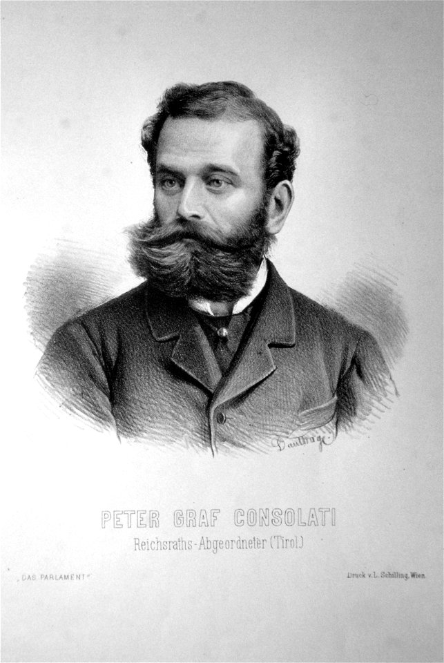 Peter Maria von Consolati Litho