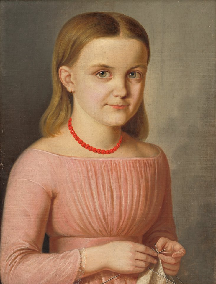 Peter Michal Bohúň - Podobizeň Ľudmily Droppovej - O 1604 - Slovak National Gallery
