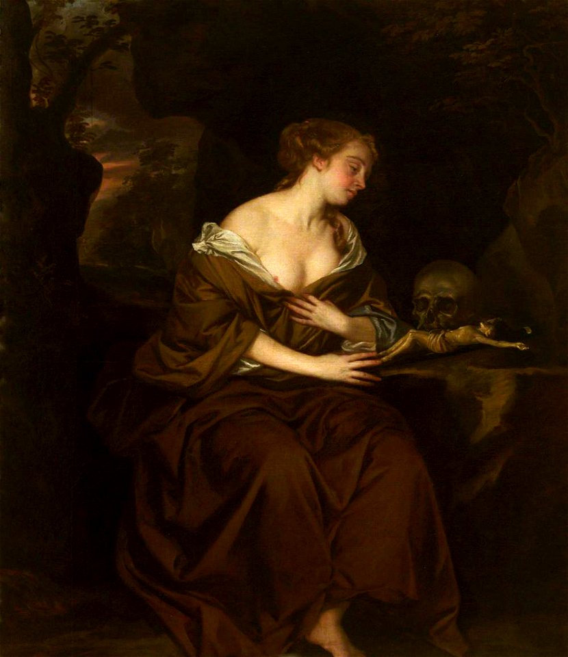 Peter Lely (1618-1680) - The Penitent Magdalen - 1257099 - National Trust