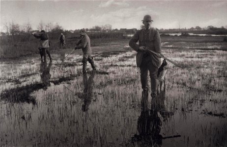 Peter Henry Emerson - Snipe Shooting from the series Life and Landscape on the Norfolk Broads, 1886, Plate X - Google Art Project