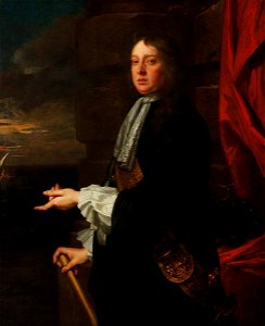 Peter Lely (1618-1680) - Flagmen of Lowestoft, Admiral Sir William Penn (1621–1670) - BHC2946 - Royal Museums Greenwich