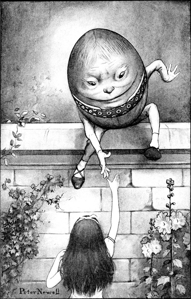 Peter Newell - Through the looking glass and what Alice found there 1902 - page 110