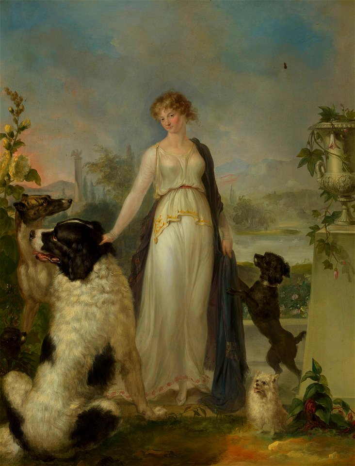 Peter Edward Stroehling (1768-c. 1826) - Frederica, Duchess of York (1767-1830) - RCIN 405046 - Royal Collection