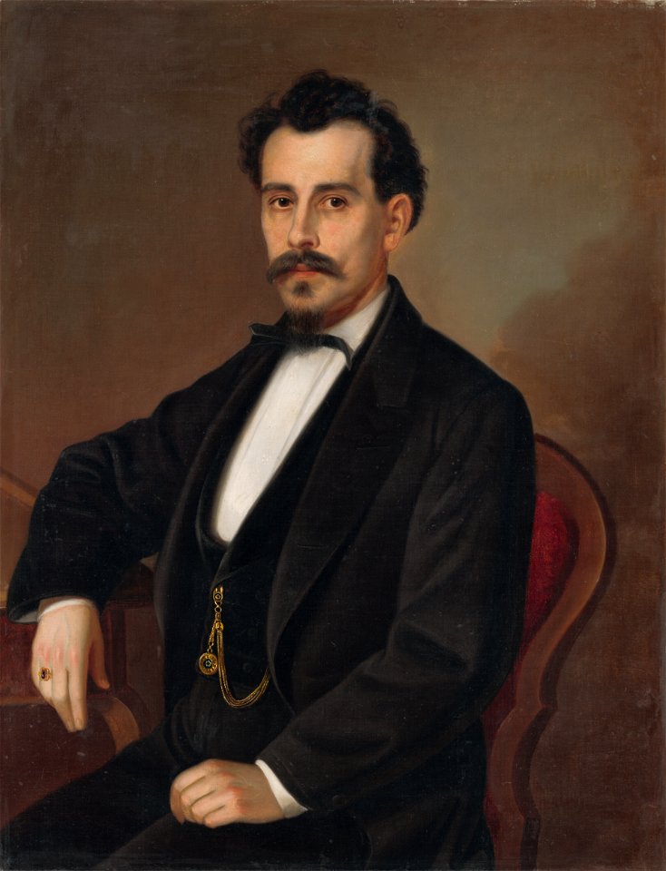 Peter Michal Bohúň - Podobizeň Izidora Gervaiho - O 7 - Slovak National Gallery