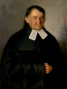 Peter Michal Bohúň - Podobizeň revúckeho superintendenta a etnografa Samuela Reussa - O 2534 - Slovak National Gallery