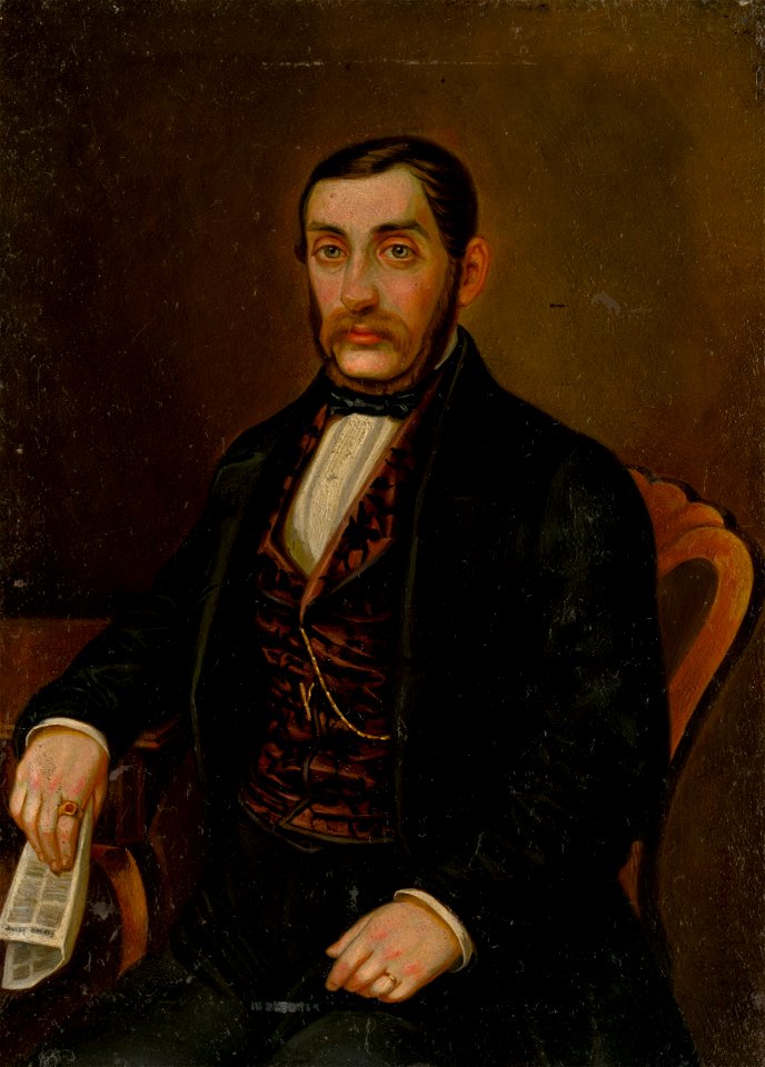 Peter Michal Bohúň - Podobizeň pána Petra Makovického - O 1607 - Slovak National Gallery