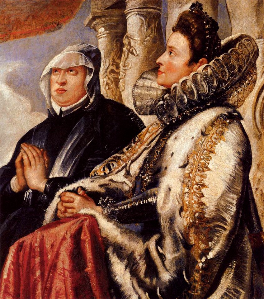 Peter Paul Rubens - The Gonzaga Family Worshipping the Holy Trinity (detail) - WGA20181