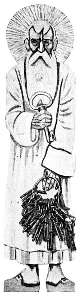 Peter noekkelmann (nøkkel) - Saint Peter the key man