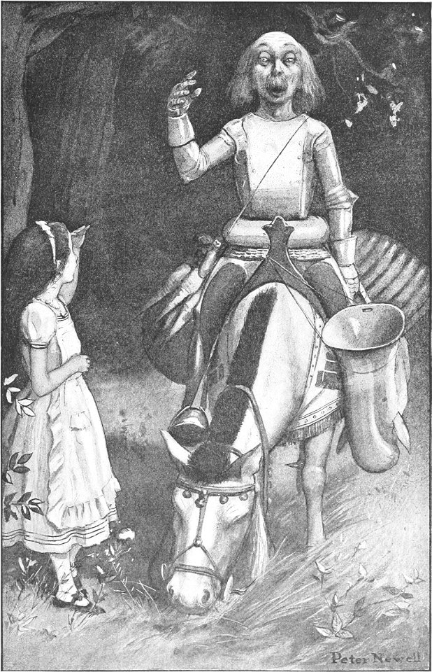 Peter Newell - Through the looking glass and what Alice found there 1902 - page 166
