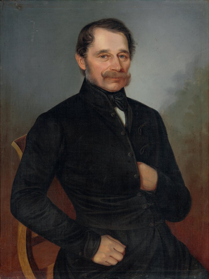Peter Michal Bohúň - Podobizeň Mateja Dluhovitsa - O 3022 - Slovak National Gallery