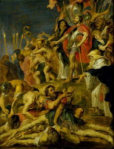 Peter Paul Rubens (1577-1640) (after) - Judas Maccabaeus Praying for the Dead - 446767 - National Trust