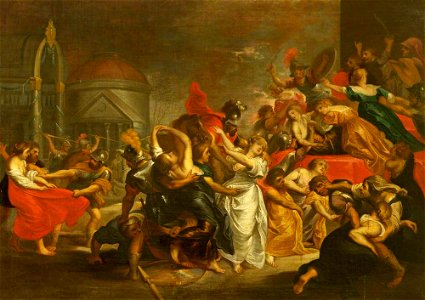 Peter Paul Rubens (1577-1640) (after) - The Rape of the Sabines - 996274 - National Trust