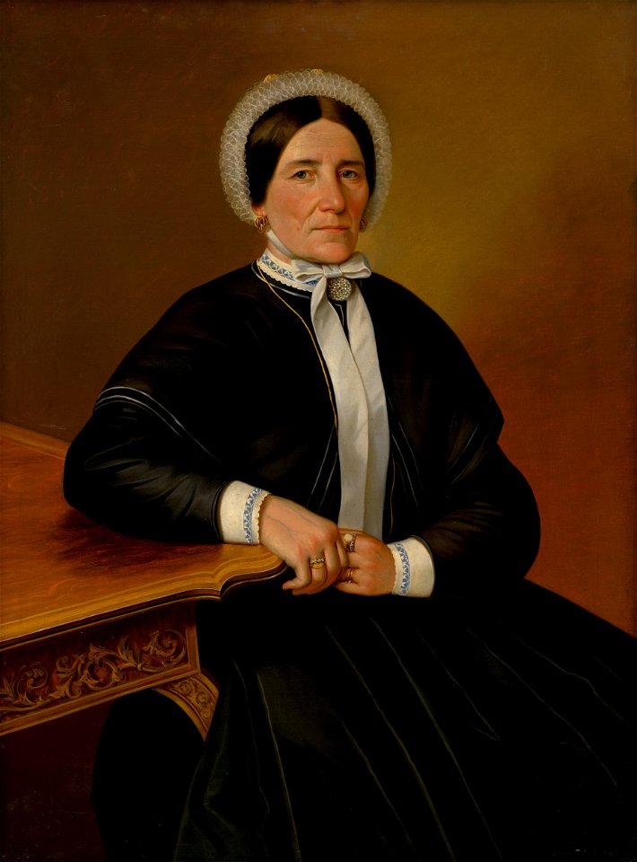 Peter Michal Bohúň - Podobizeň sediacej starej ženy - O 1015 - Slovak National Gallery