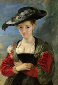Peter Paul Rubens - The Straw Hat - WGA20369. Free illustration for personal and commercial use.